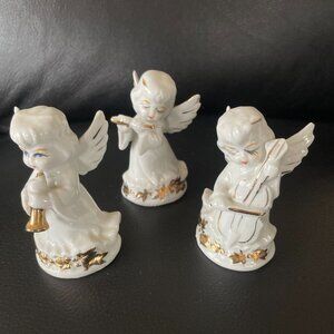 Vintage Porcelain Angels (3)